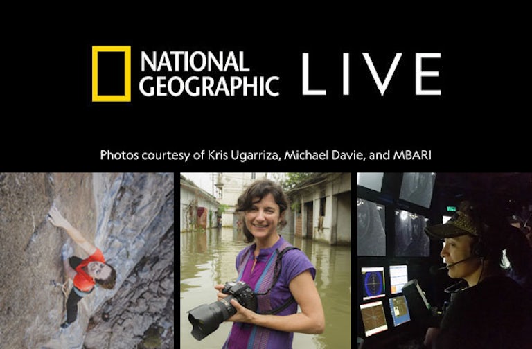 operator toewijzing ondernemen National Geographic Live Speaker Series