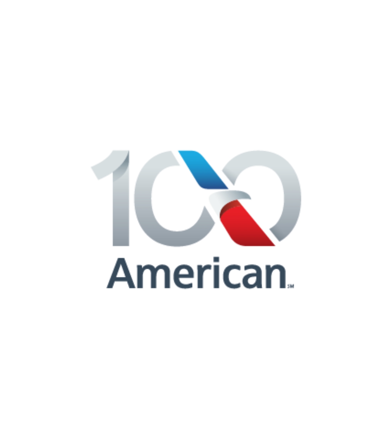 American Airlines Centennial logo