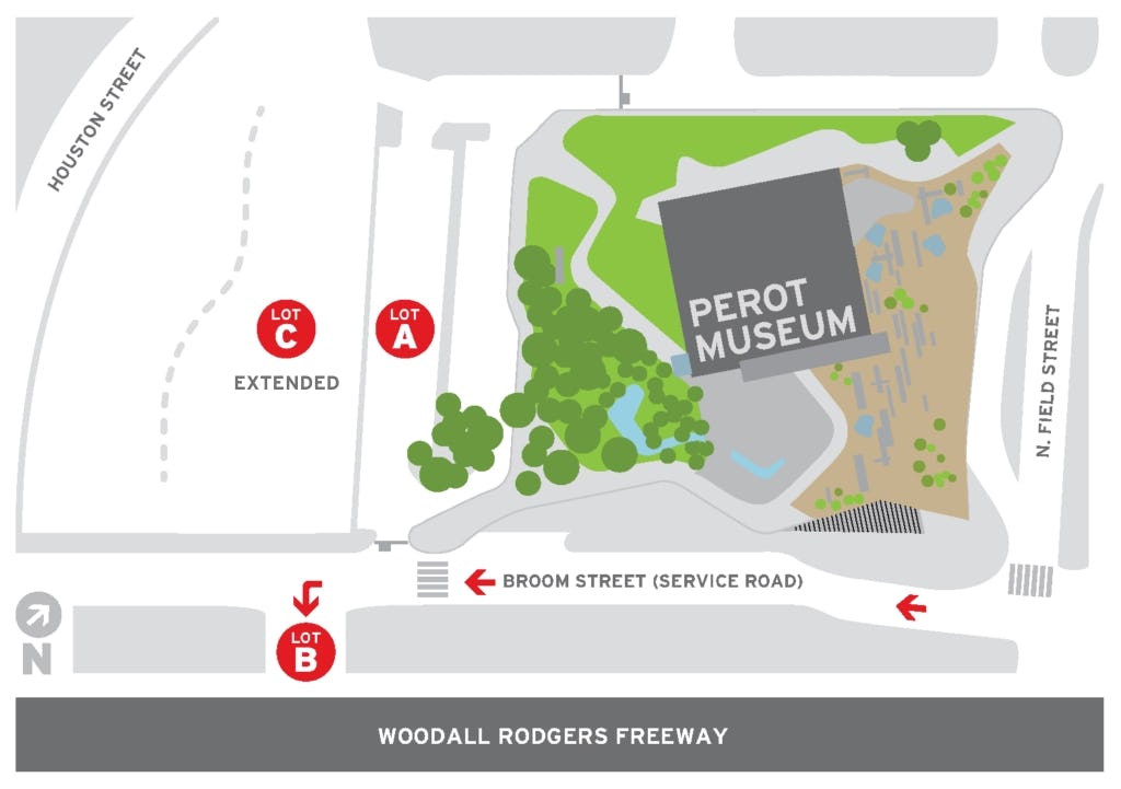 Perot Museum Parking Map