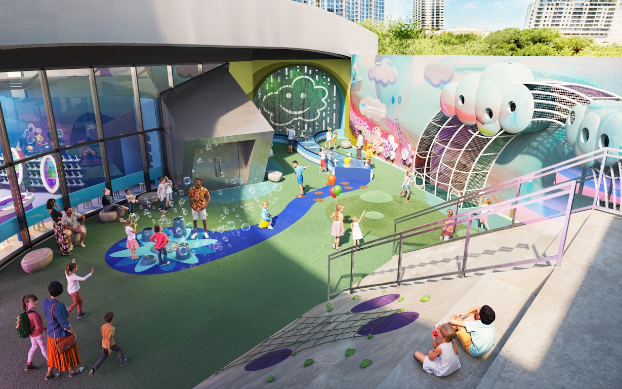 Children's Museum outdoor play area